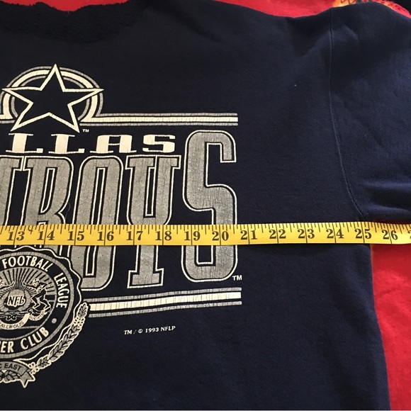 NUTMEG DALLAS COWBOYS 1993 VIntage Sweatshirt (Upcycled) RARE NUTMEG LABEL - Picture 7 of 11